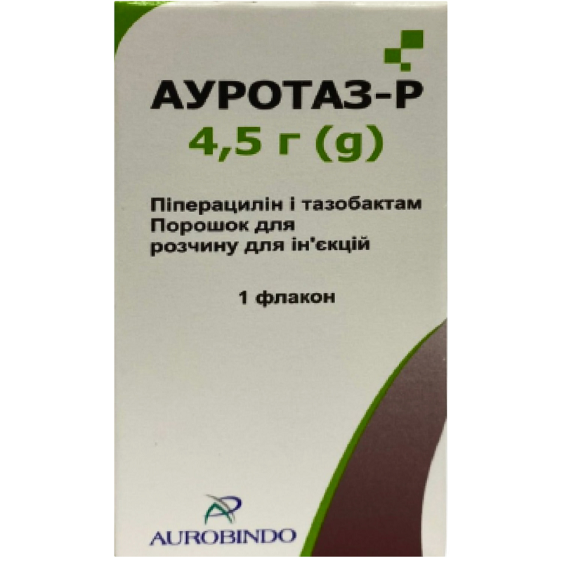 Ауротаз-Р пор. д/р-ну д/ін. 4,5г фл. №1